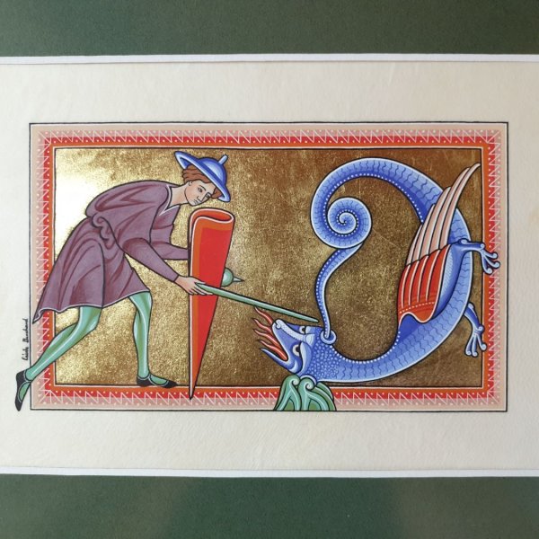 Bestiarium: asp die zijn oren verstopt