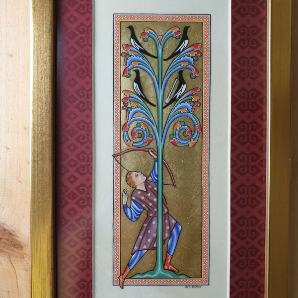 Middeleeuwse Bestiarium: eksters