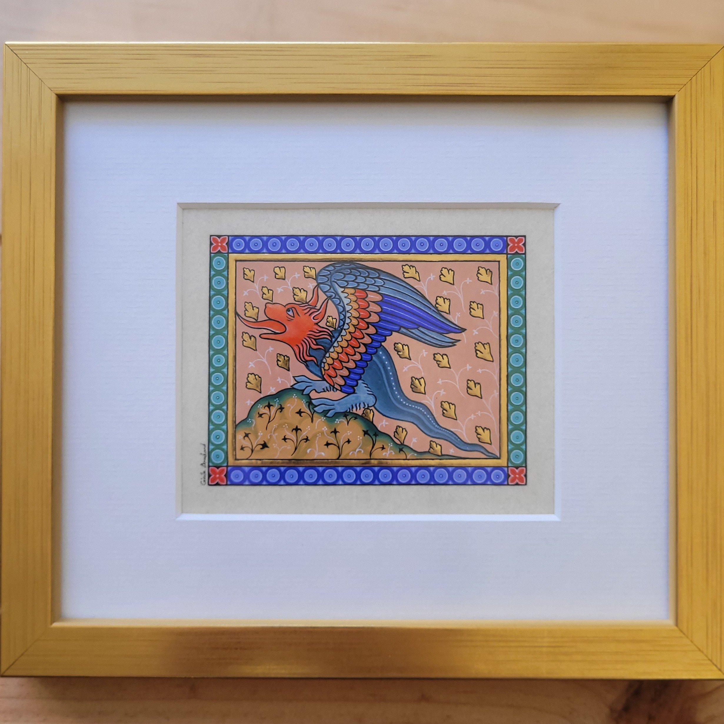 Bestiaire m&eacute;di&eacute;val : Dragon