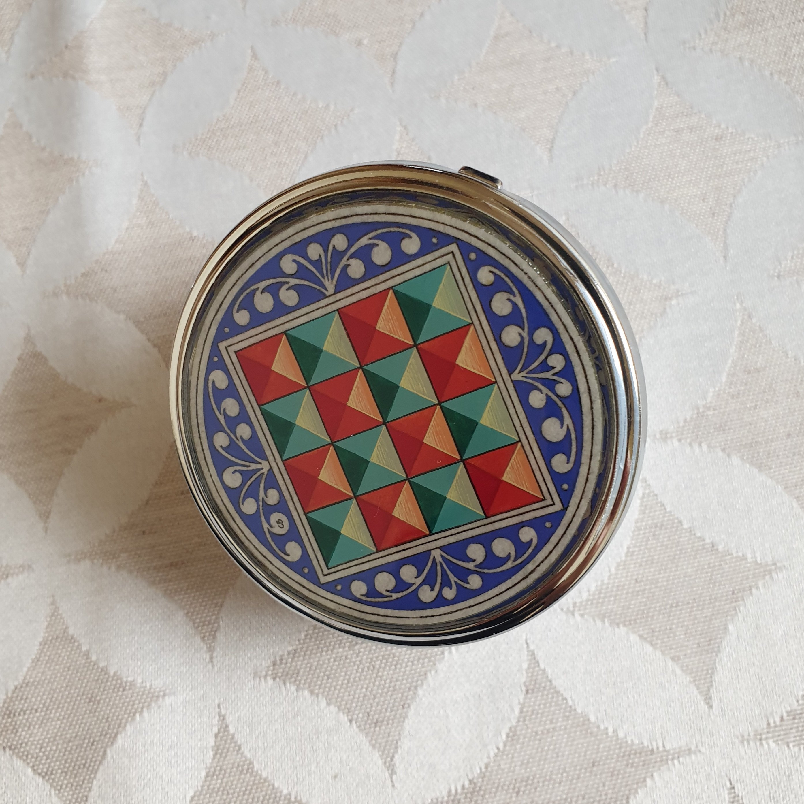 Bo&icirc;te pilulier enluminure Florence