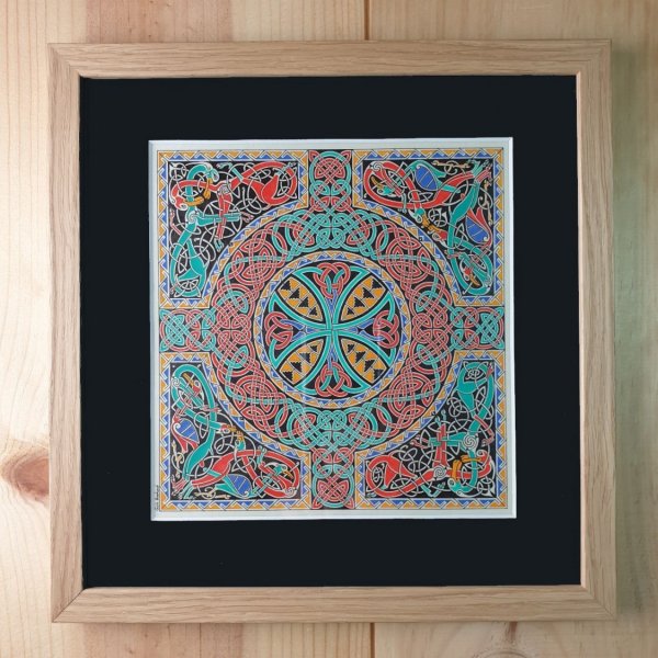 Ingelijste eilandverlichting (Keltisch)