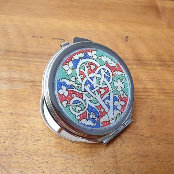 Witte wijnstok" zakspiegel